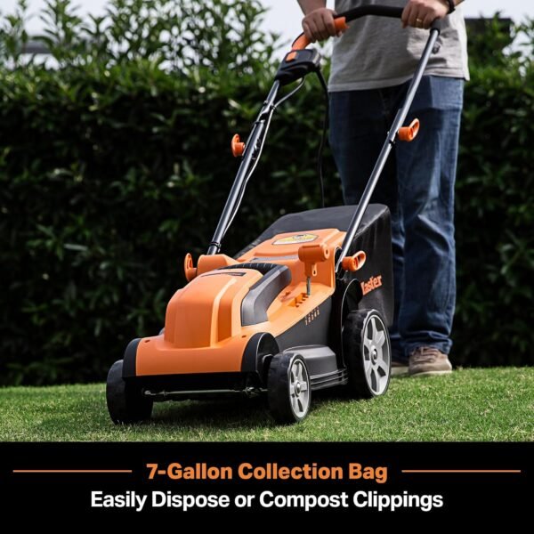 Lawn Master MEB1114K Electric Corded Lawn Mower 15-Inch 11AMP