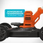 BLACK+DECKER Electric Lawn Mower, Weed Eater and Edger 3-in-1 Combo, Corded 12-Inch 6.5 Amp Electric Weed Wacker and Compact Push Mower (BESTA512CM)