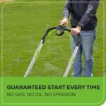 Greenworks 80V 21in Push Lawn Mower, 4.0 Ah Battery and Charger