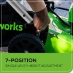 Greenworks 80V 21in Push Lawn Mower, 4.0 Ah Battery and Charger