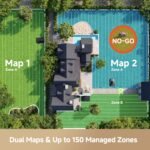 MOVA LiDAX Ultra 1000 Robot Lawn Mower Wire Free for 1/4 Acre, RTK-Free+360° 3D LiDAR+AI Vision Auto Mapping, Zero-Edge Cutting, Cutting Height 1.2"-3.9", 45% Slope, Up to 150 Managed Zones Dual Maps